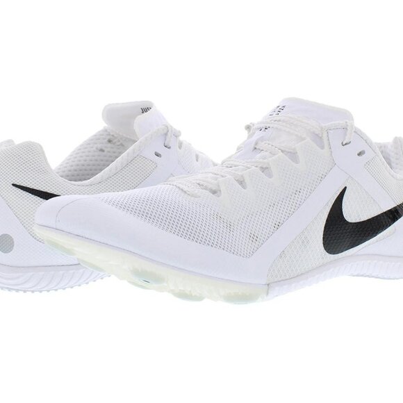 Nike Rival Multi Events Track Spikes White Black Mens Size 9 Women Size 10.5 NEW - Picture 1 of 6